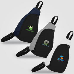 SportStyle RPET Nylon Sling Bag - Heat Transfer