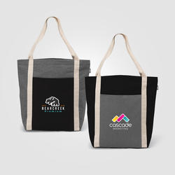 Spun - Recycled Cotton Blend Tote Bag - Heat Transfer