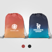 Vilda 210D Polyester Ombre Drawstring Bag  - 6L