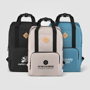 Majesty 300D rPET 15 inch Laptop Adjustable Strap Backpack - 16L