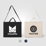 Sprig Recycled 10oz Cotton Dual Handle Crossbody Tote Bag - 15L