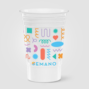 Bold - 16 oz. Double Wall Cup - ColorJet
