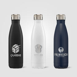 Ibiza - 17 oz. Double-Wall Stainless Bottle - Laser