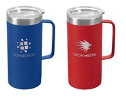 Glamping Tall - 17 oz. Double-Wall Stainless Mug - Laser