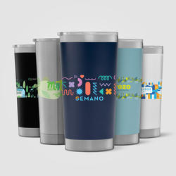 Whistler - 19 oz. Double-Wall Stainless Tumbler - ColorJet