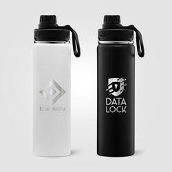 Alaska - 25 oz. Stainless Steel Double Wall Water Bottle - Laser