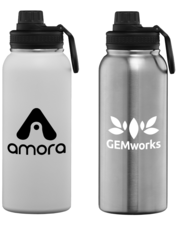 Alaska Plus - 35 oz. Stainless Steel Double Wall Water Bottle