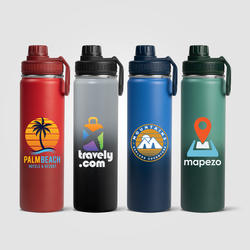 Alaska Ombre - 25 oz. Stainless Steel Double Wall Water Bottle - ColorJet