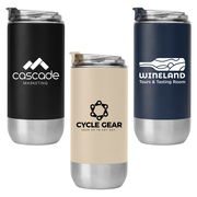 Glacier - 16 oz. Double-Wall Recycled Stainless Steel Tumbler