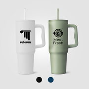 Polar Pro - 40 oz. Double-Wall Recycled Stainless Steel Tumbler with Straw