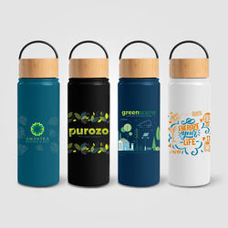 Reborn - 18 oz. Double Wall Stainless Steel Bottle - ColorJet