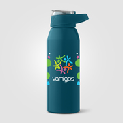 Lyse Recycled Aluminum Sport Bottle - 24 oz. - ColorJet