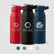 Recycled Aluminum Sport Bottle - 20 oz. - Laser Engraved