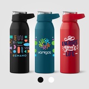 Lyse Recycled Stainless Steel Sport Bottle - 24 oz. - ColorJet