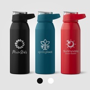 Lyse Recycled Stainless Steel Sport Bottle - 24 oz. - Laser
