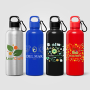 Portland Plus Recycled Stainless Steel Water Bottle - 25 oz. - ColorJet