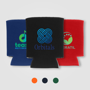 Fria Polyester Insulated Can Cooler - Heat Transfer
