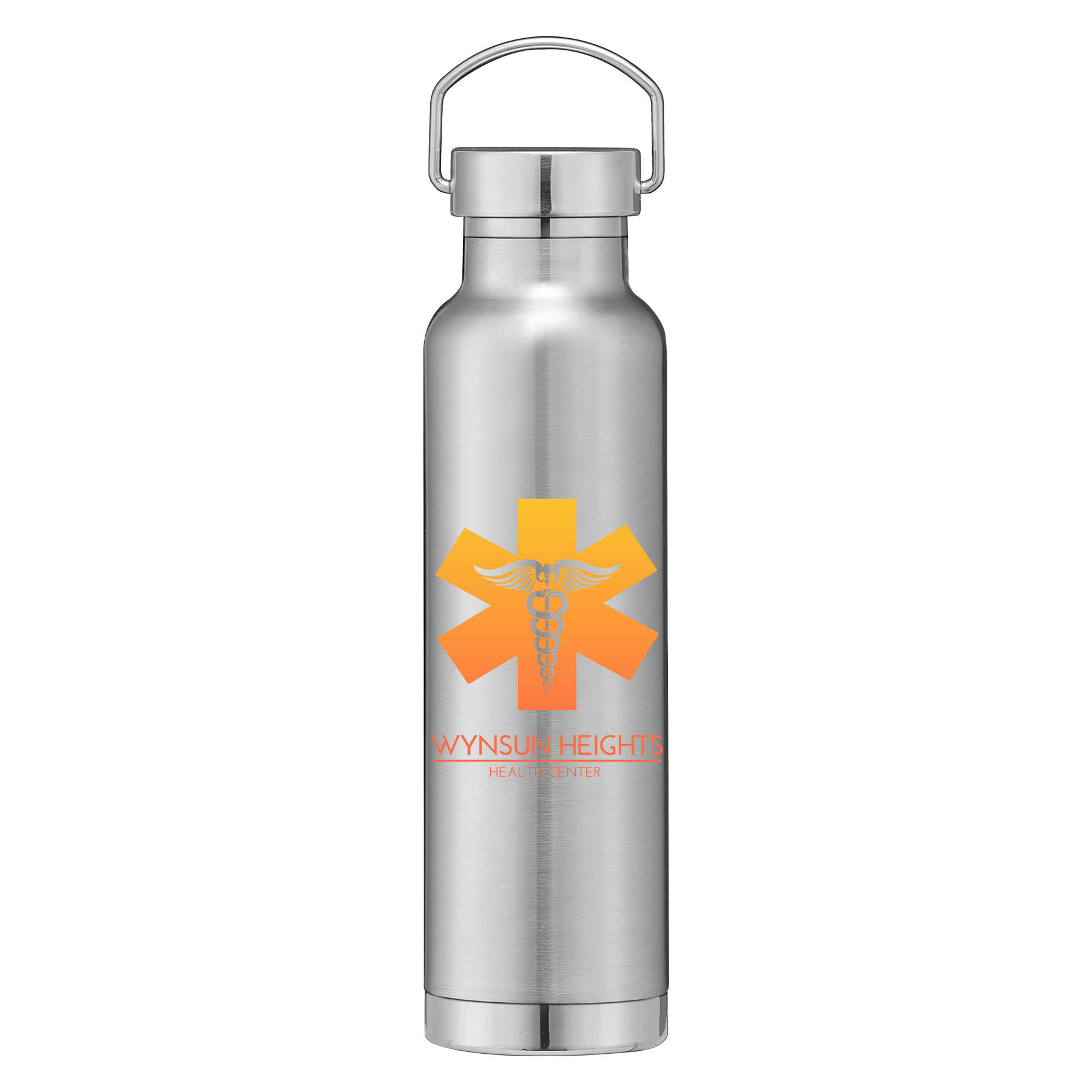 Apollo 22 oz. Double Wall Stainless Steel Water Bottle with Lid