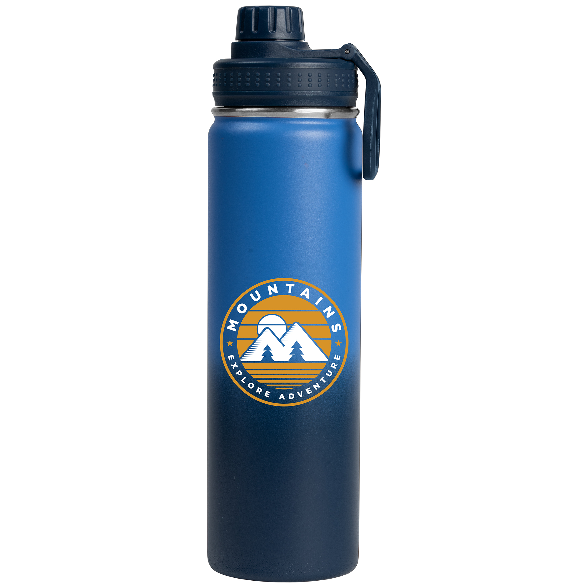 Alaska Ombre - 25 oz. Stainless Steel Double Wall Water Bottle - ColorJet