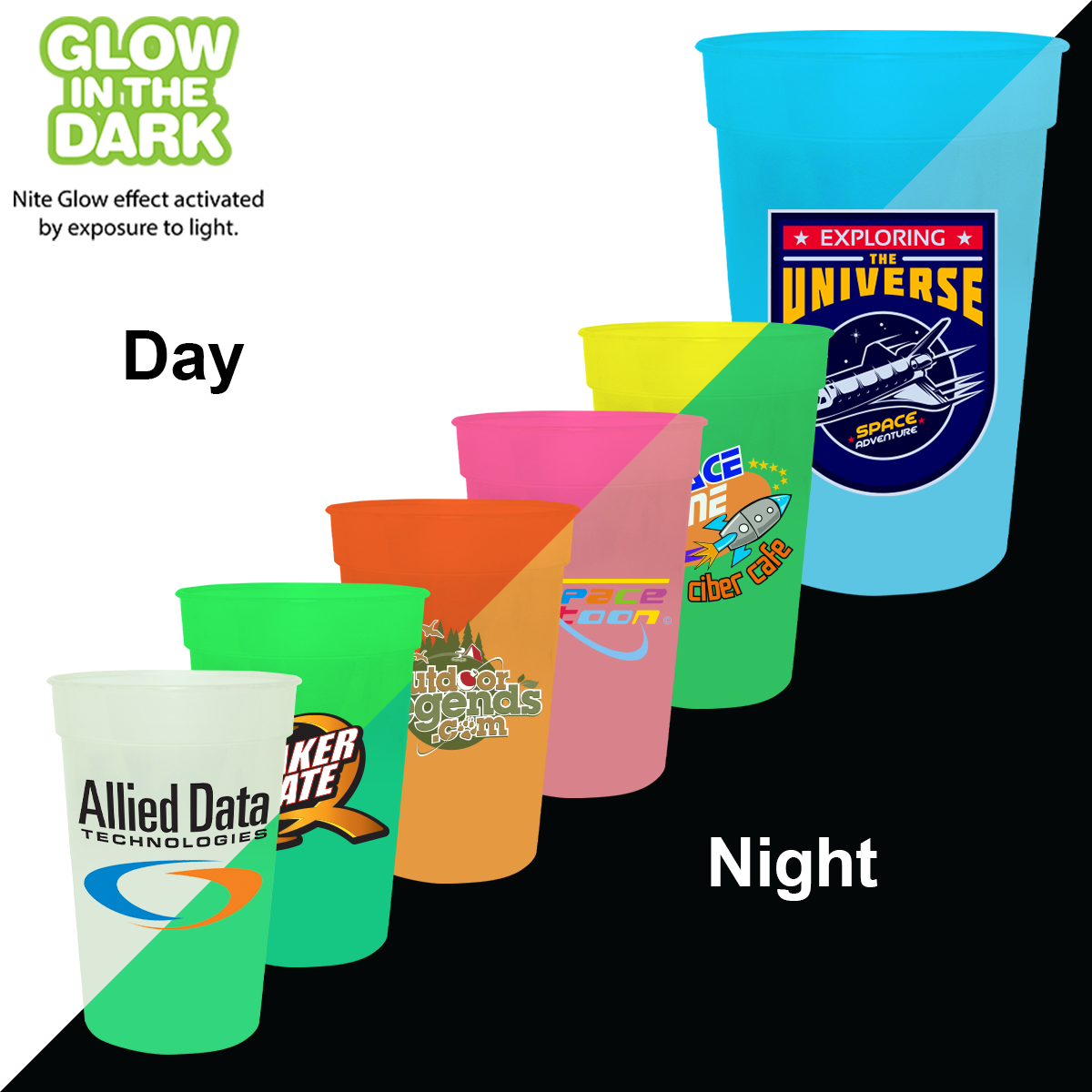 17 oz. Nite Glow Stadium Cup 24