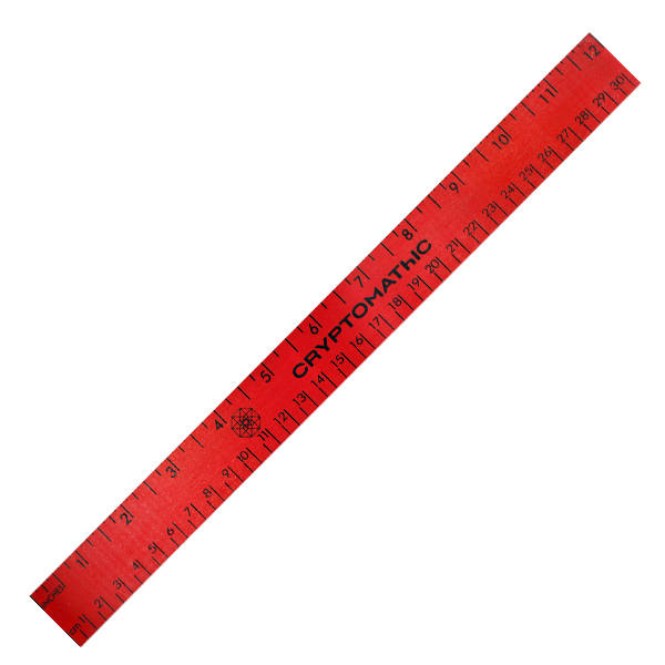 Scale Ruler Red AAkron Line