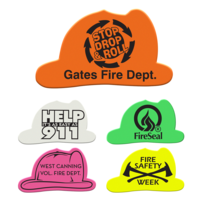 Fire Helmet Die Cut Eraser