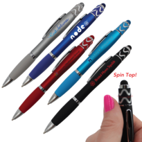 Halcyon® Silhouette Spin Top Pen with Stylus