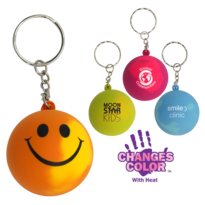 Mood™ Smiley Face Stress Key Chain