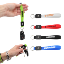 Fidget Roller Wristlet Keychain