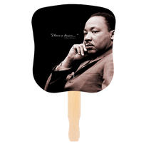 Stock Design Hand Fan-Dr. Martin Luther King, Jr.