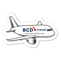 Airplane Shaped Magnet, Full Color Digital