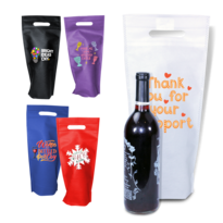 Thrifty Single Bottle Wine Bag