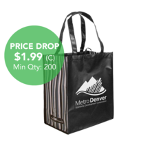 RPET Striped Tote Bag