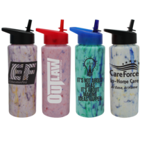 32 oz. Confetti Sports Bottle with Straw Cap Lid