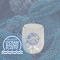 RECYCLED PET - 12 oz. Stemless Wine Glass