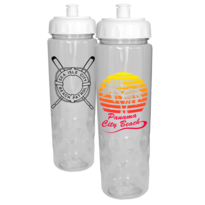 24 oz. Recycled PET Bottle with Push 'n Pull Cap