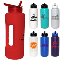 32 oz. Grip Bottle with Straw Cap Lid