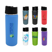 Halcyon® 20 oz. Sport Bottle w/ Push Button Lid