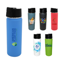 Halcyon® 20 oz. Sport Bottle w/ Push Button Lid