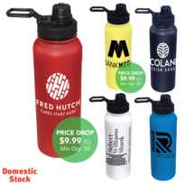 32 oz. Memphis Sports Bottle with Screw on Cap