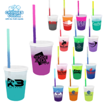 Mood™ 12 oz. Stadium Cup/Straw/Lid Set