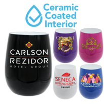 Pure 12 oz. Recycled Wine Glass