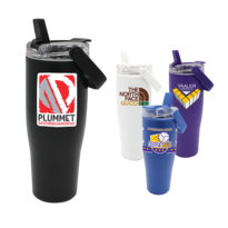 30 oz. Recycled Tumbler with Handle Lid