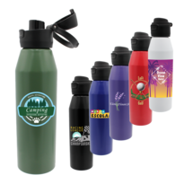 25 oz. Recycled Aluminum Bottle with Chug Lid