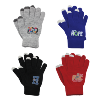 Touch Screen Gloves, Full Color Digital