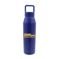 25 oz. Recycled Aluminum Bottle with Carabiner Lid, Full Color Digital