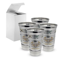 Top Cup by Ball™ 20 oz. Recycled Aluminum Cup - Set of 4 , Full Color Digital