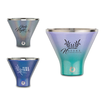 Snowfox® 8 oz. Shimmer Martini Glass