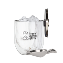 Snowfox® Marble Ice Bucket