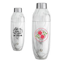 Snowfox® 24 oz. Marble Cocktail Shaker